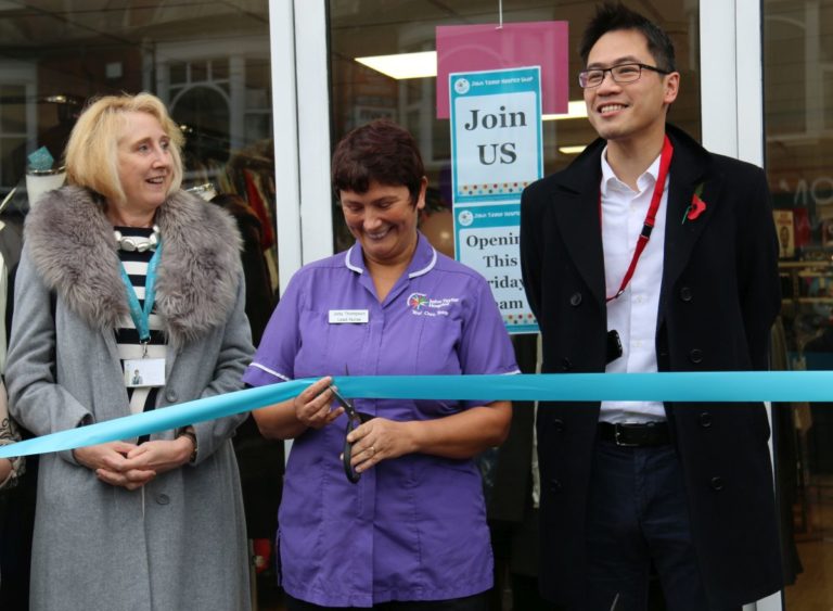 Opening of John Taylor Hospice Store in Wylde Green